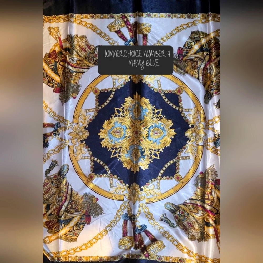 WINNERSCHOICE SCARF ✨️ NO BRAND 90×90 🔥SOO SOFT AND BEAUTIFUL🔥 - Picture 3 of 9